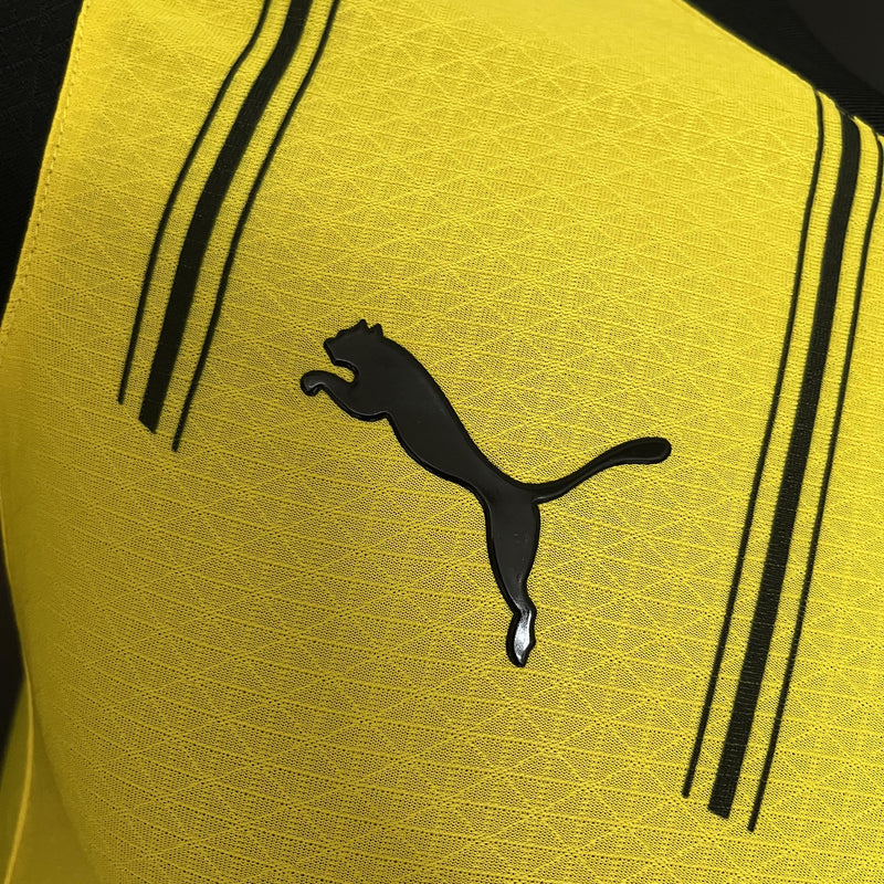 Camisa I Borussia Dortmund | 24/25 Modelo Jogador Puma - Amarela e Preta