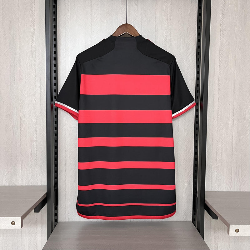 Camisa I Flamengo | 24/25 Torcedor Adidas - Vermelha e Preta