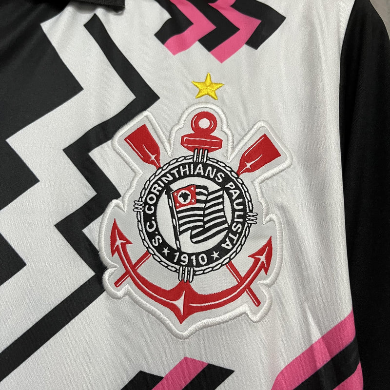 Camisa Goleiro Corinthians Retrô | 1995 Penalty - Preta e Branca