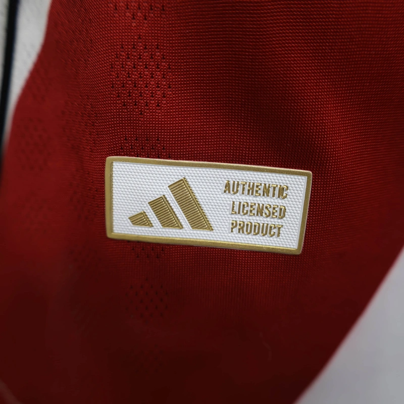 Camisa I River Plate | 25/26 Modelo Jogador Adidas - Branca e Vermelha