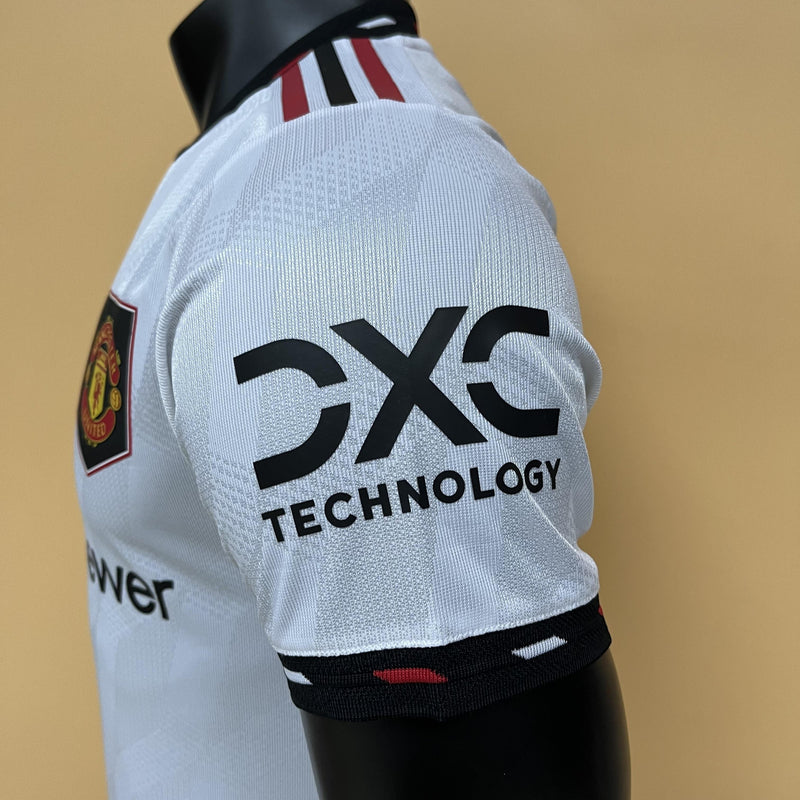 Camisa II Manchester United | 22/23 Modelo Jogador Adidas - Branca