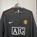 Camisa III Manchester United Retrô | 07/08 Nike - Preta - Manga Longa