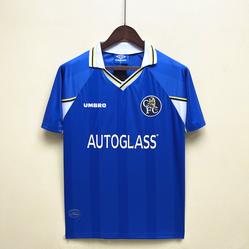 Camisa I Chelsea Retrô | 97/99 Torcedor Umbro - Azul