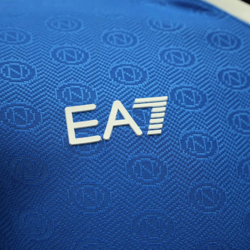 Camisa I Napoli | 24/25 Modelo Jogador EA7 - Azul