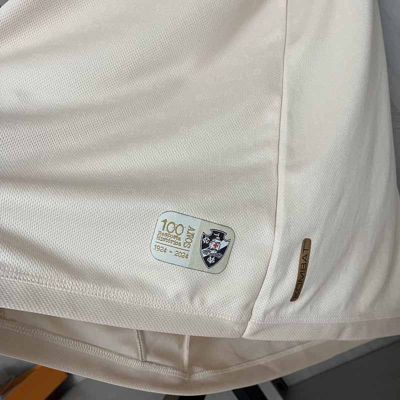 Camisa III Kombat Vasco | 24/25 Torcedor Kappa - Bege (Patrocinios)