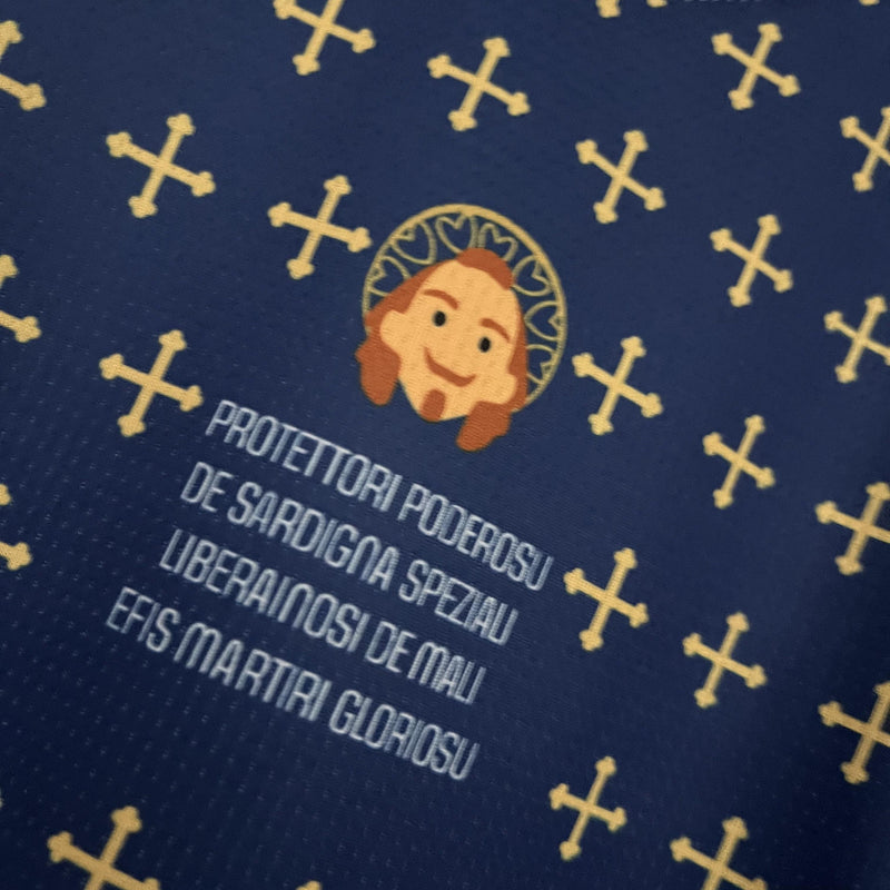 Camisa Edição Especial Cagliari | 23/24 Torcedor EYE - Colorida