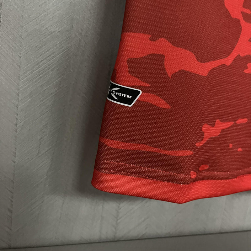 Camisa I Genoa | 23/24 Torcedor Kappa - Vermelha e Azul