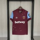 Camisa I West Ham | 23/24 Torcedor Umbro - Vinho