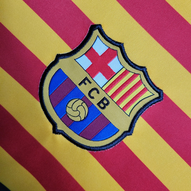 Camisa Barcelona | 23/24 Torcedor Nike - Preta Amarela e Vermelha