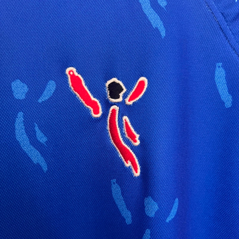 Camisa II Athletic Bilbao Retrô | 01/03 %100 Athletic - Azul