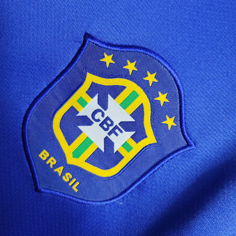 Camisa II Brasil Retrô | 2006 Nike - Azul