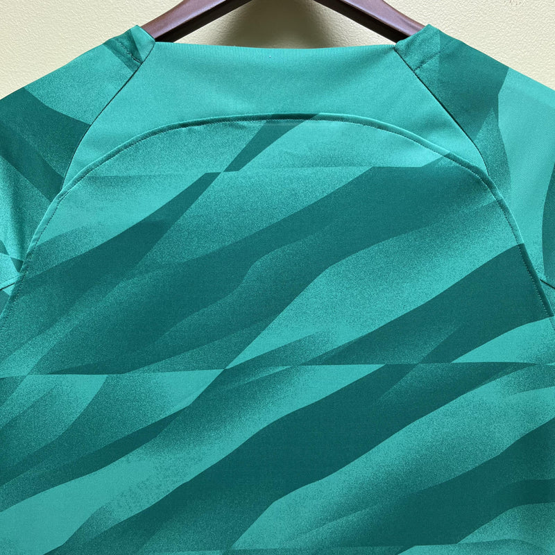 Camisa de Goleiro PSG | 22/23 Torcedor Nike - Verde - Manga Longa