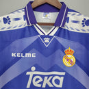 Camisa II Real Madrid Retrô | 96/97 Kelme - Roxa
