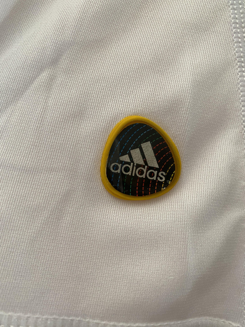 Camisa I Real Madrid Retrô | 10/11 Torcedor Adidas - Branca