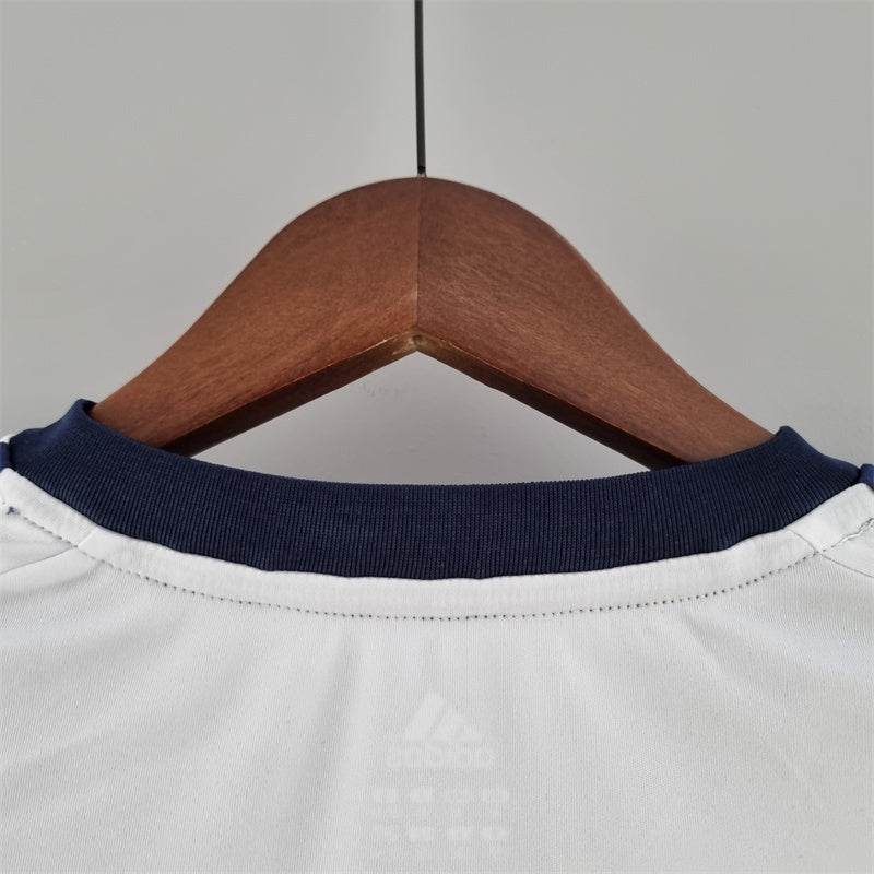 Camisa I LA Galaxy Retrô | 12/13 Adidas - Branca Azul e Amarela