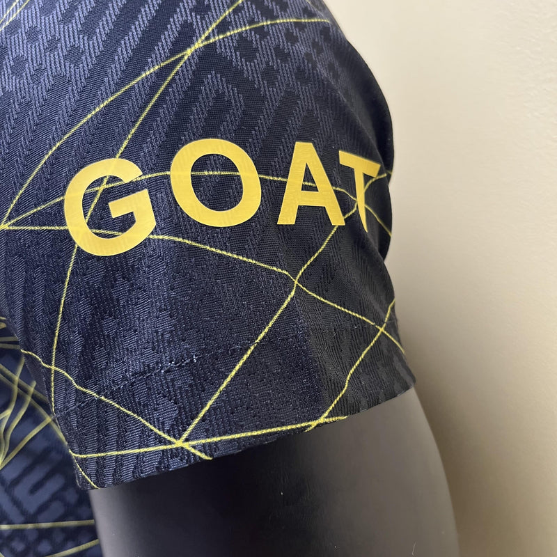 Camisa IV PSG | 22/23 Modelo Jogador Jordan - Preta e Amarela