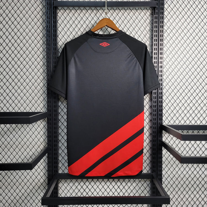Camisa III Athletico Paranaense | 23/24 Torcedor Umbro - Preta e Vermelha