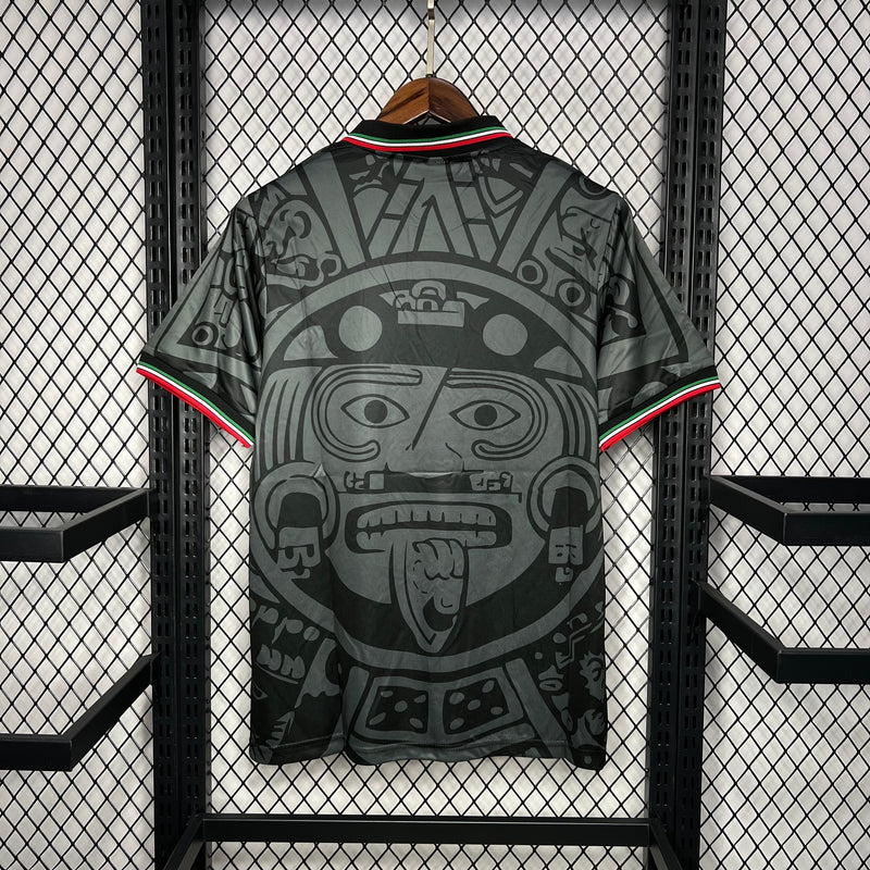 Camisa III México Retrô | 1998 ABA Sport - Preta
