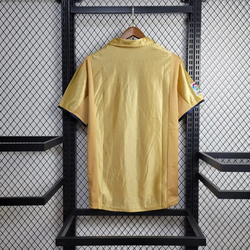 Camisa II Barcelona Retrô | 01/02 Nike - Dourada