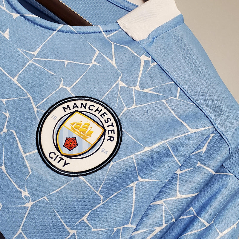 Camisa I Manchester City | 20/21 Torcedor Puma - Azul