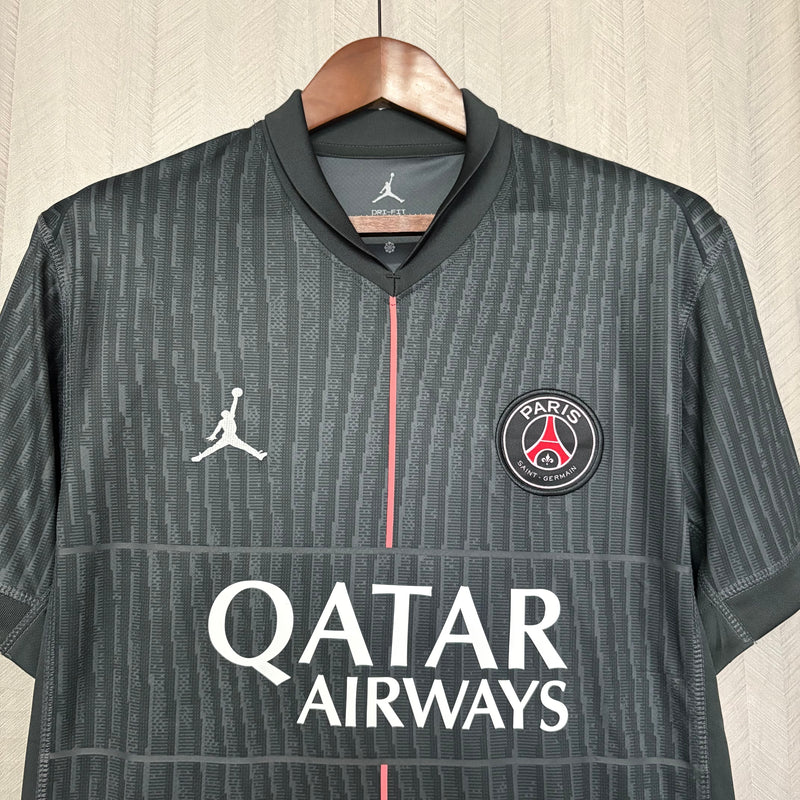Camisa IV PSG | 25/26 Torcedor Jordan - Preta