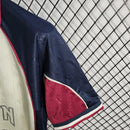 Camisa Iron Maiden x West Ham Retrô | 1999 Vandanel - Branca Azul e Vermelha