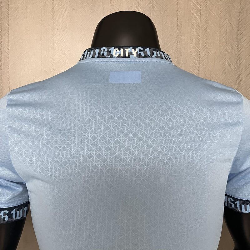 Camisa I Manchester City 0161 | 24/25 Modelo Jogador Puma - Azul