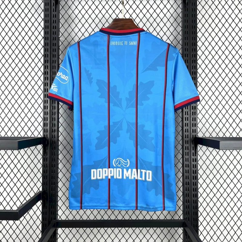 Camisa III Cagliari | 25/26 Torcedor EYE - Azul e Vermelha