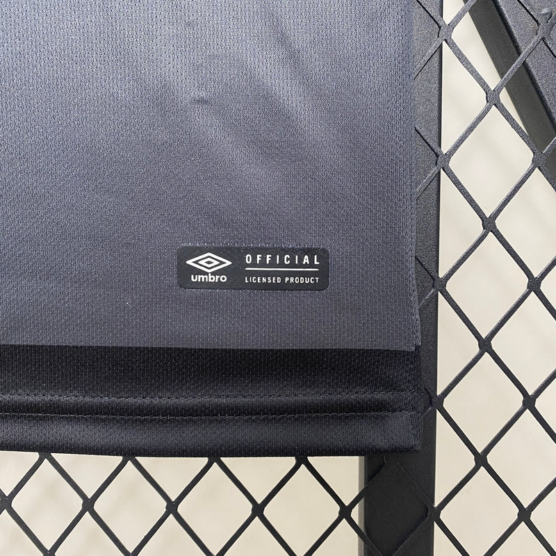 Camisa III Rayo Vallecano | 24/25 Torcedor Umbro - Cinza e Preta