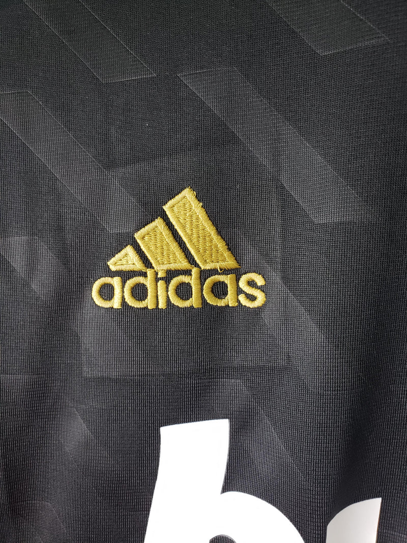 Camisa II Real Madrid Retrô | 2012 Torcedor Adidas - Preta - Manga Longa