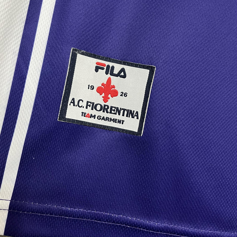 Camisa I Fiorentina Retrô | 99/00 Torcedor Fila - Roxa