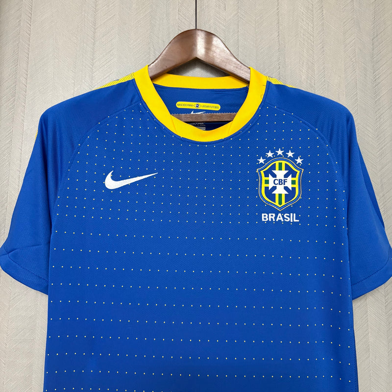 Camisa II Brasil Retrô | 2010 Nike - Azul e Amarela