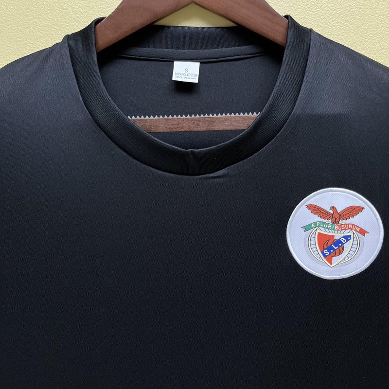 Camisa II Benfica Retrô | 73/74 Torcedor - Preta