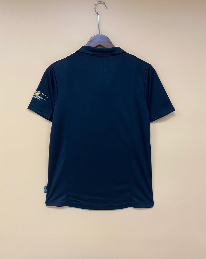 Camisa Champions League Real Madrid Retrô | 02/03 Torcedor Adidas - Preta