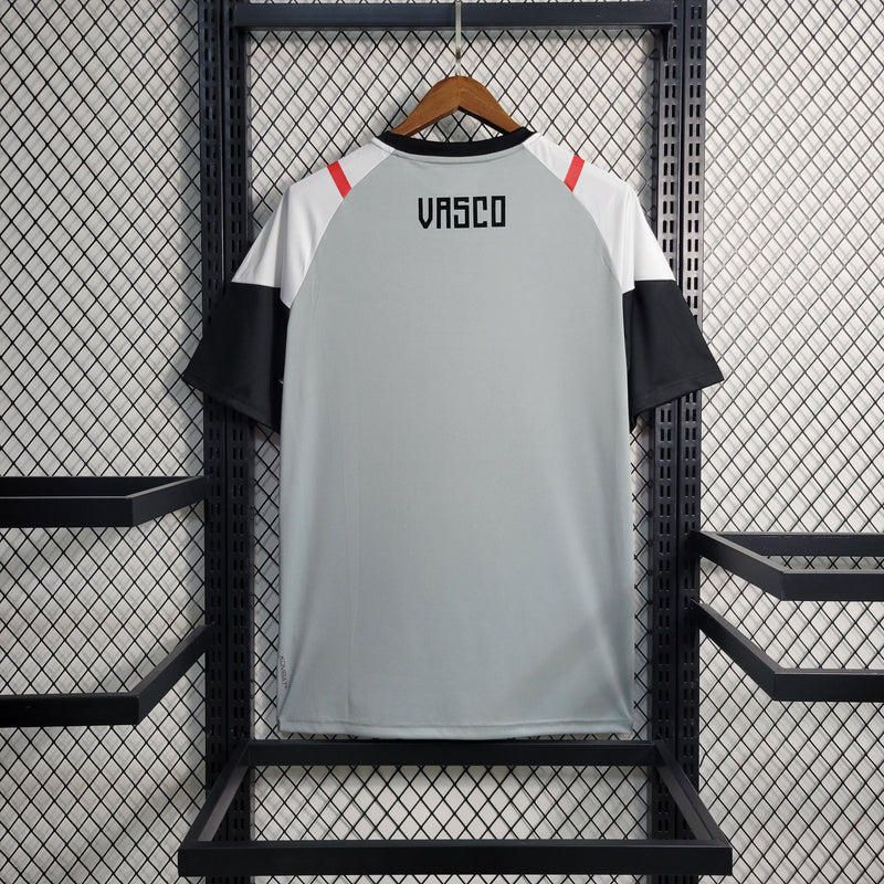 Camisa de Treino Vasco | 23/24 Torcedor Kappa - Cinza