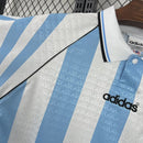Camisa I Argentina Retrô | 1996 Adidas - Azul e Branca