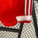 Camisa I Manchester United Retrô | 86/88 Adidas - Vermelha - Manga Longa