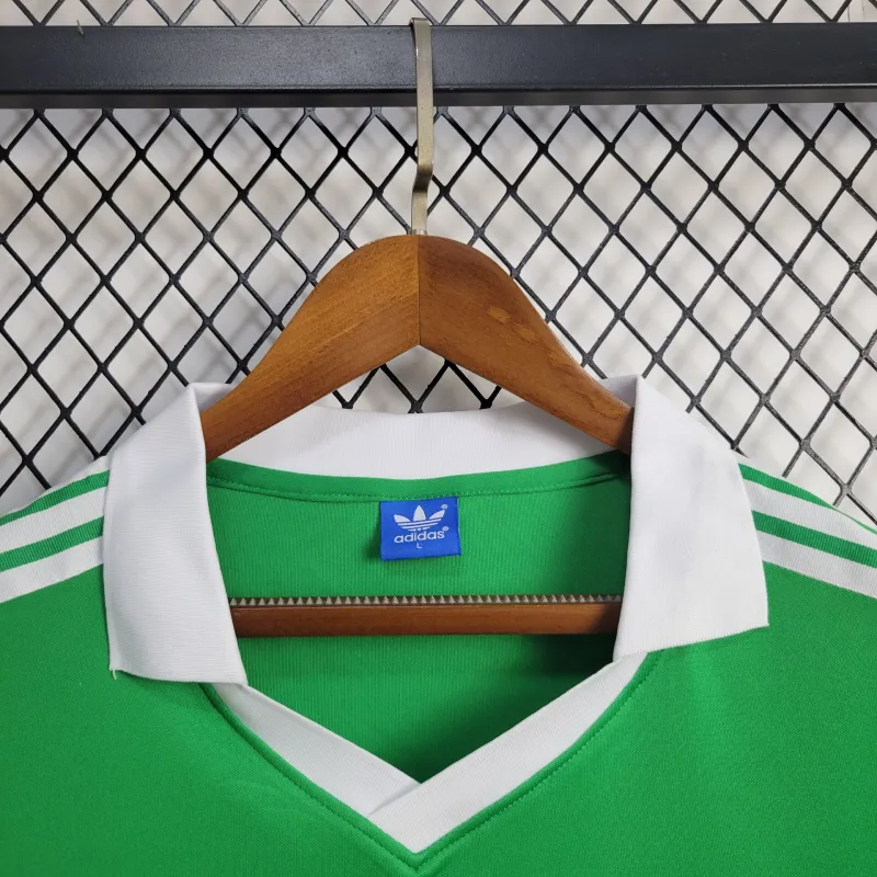 Camisa I México Retrô | 1986 Adidas - Verde e Branca