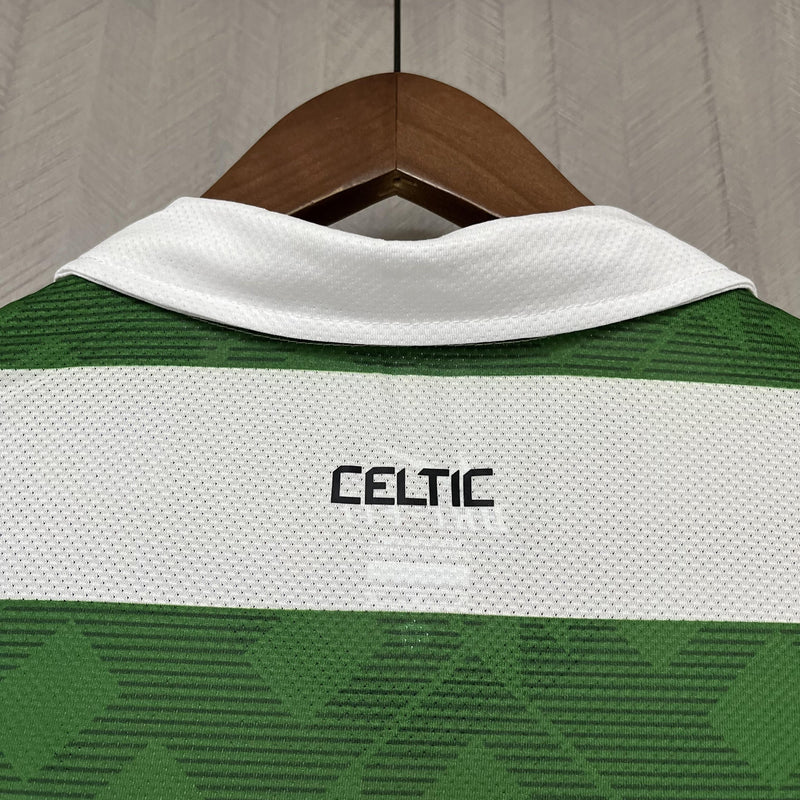 Camisa I Celtic Retrô | 10/12 Torcedor Nike - Branca e Verde