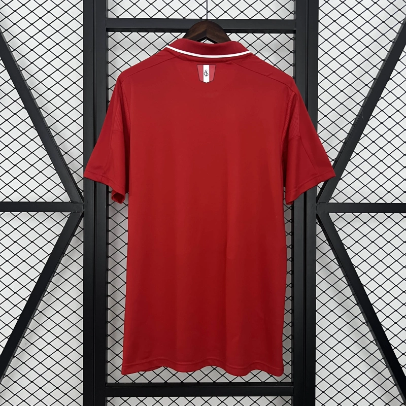 Camisa II Sevilla Retrô | 15/16 New Balance - Vermelha e Branca