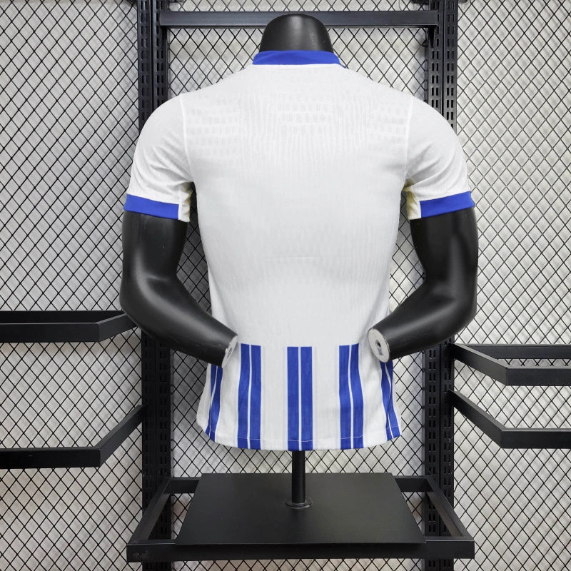 Camisa I Brighton | 24/25 Modelo Jogador Nike - Branca e Azul