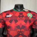 Camisa Edição Especial Marrocos | 23/24 Modelo Jogador Puma - Vermelha