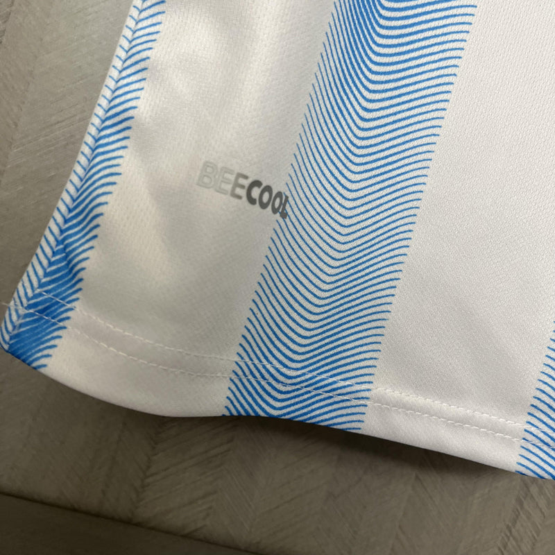 Camisa I Málaga | 23/24 Torcedor Hummel - Branca e Azul