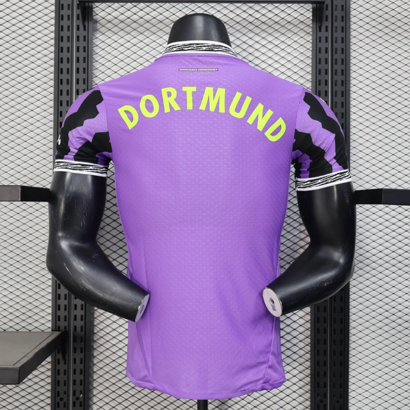 Camisa Edição Especial Borussia Dortmund | 24/25 Modelo Jogador Puma - Roxa