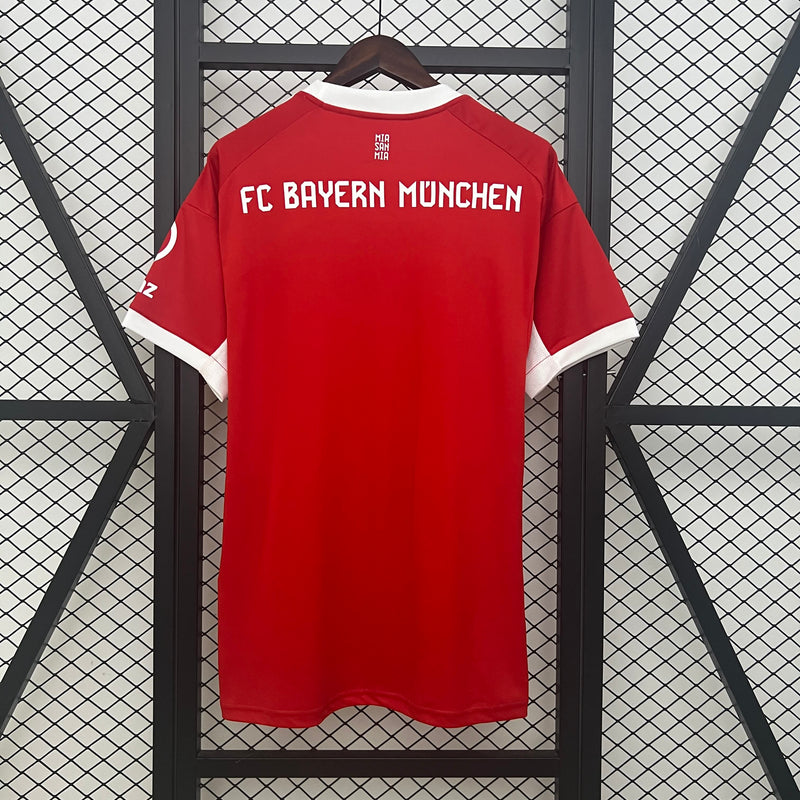 Camisa I Bayern de Munique | 25/26 Torcedor Adidas - Vermelha e Branca