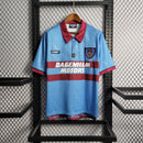 Camisa II West Ham Retrô | 95/97 Pony - Azul e Vermelha