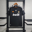 Camisa II Real Madrid Retrô | 08/09 Adidas - Preta