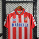 Camisa I Atlético de Madrid Retrô | 95/96 Puma - Vermelha e Branca