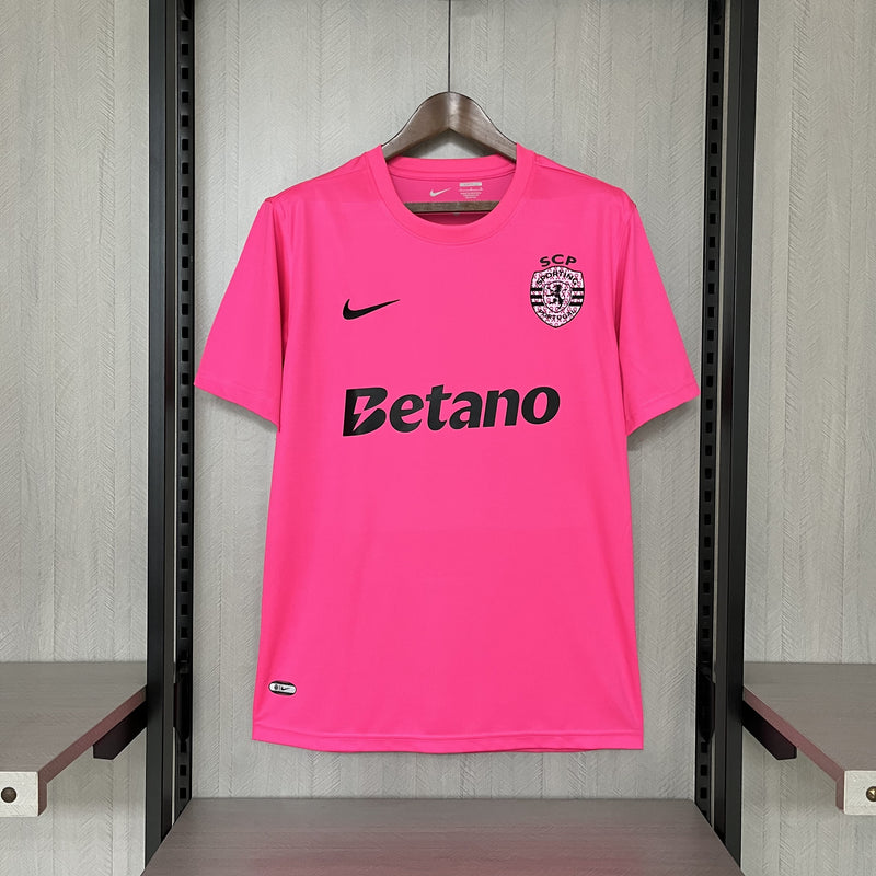 Camisa Outubro Rosa Sporting | 24/25 Torcedor Nike - Rosa