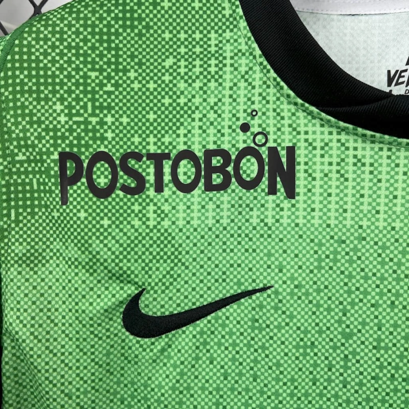 Camisa III Atlético Nacional | 25/26 Torcedor Nike - Verde e Preta